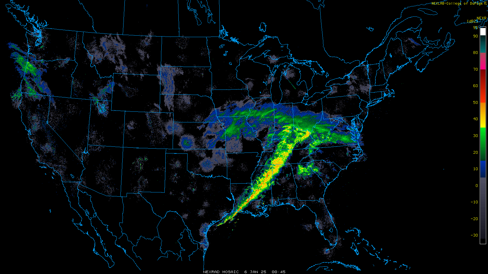 COD: Satellite and Radar