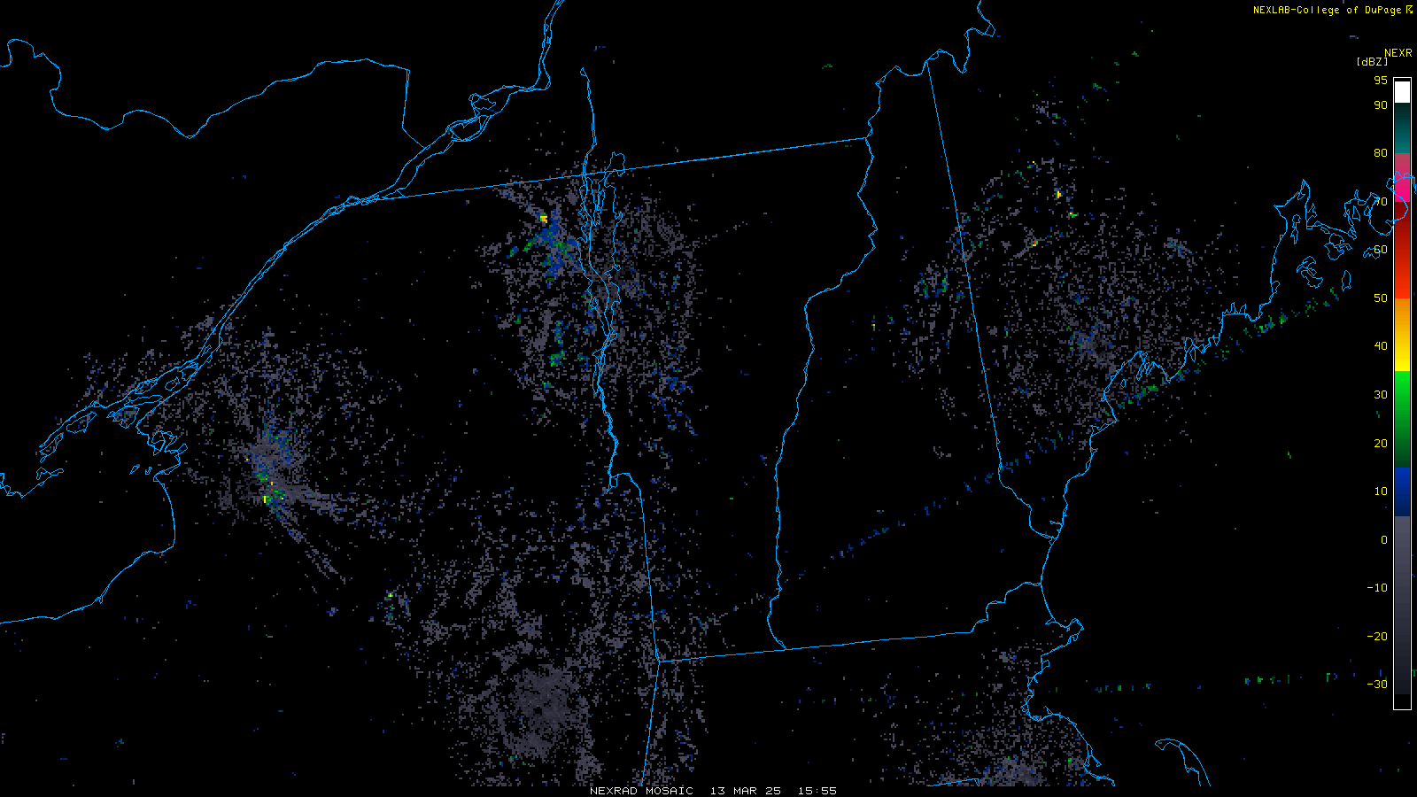 COD Satellite and Radar